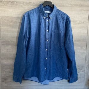 Wood Wood Andrew Classic Denim Shirt